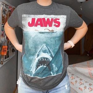 Unisex Jaws graphic tee!